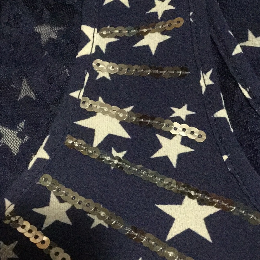 Rock&Roll Cowgirl size medium tank top sequins - Picture 7 of 8